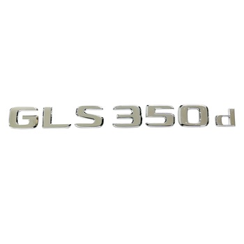 Emblema Scris din ABS GLS350d Silver lucios compatibil Mercedes Emblema Scris din ABS GLS350d Silver lucios compatibil Mercedes