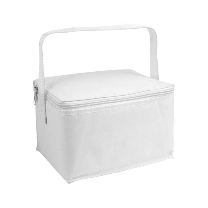 Хладилна чанта за 6 дози, 3 л, бял, dalimag