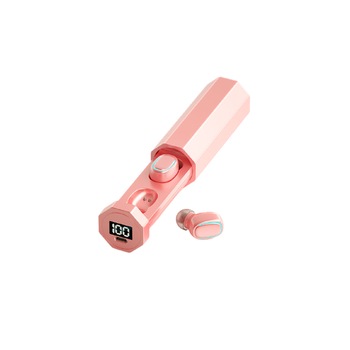 Casti Bluetooth Wireless TWS J7, Rezistente la apa, Bluetooth 5.2, Sunet HiFi Profesional, compatibile iOS si Android, Functie Touch, Roz Casti Bluetooth Wireless TWS J7, Rezistente la apa, Bluetooth 5.2, Sunet HiFi Profesional, compatibile iOS si Android, Functie Touch, Roz