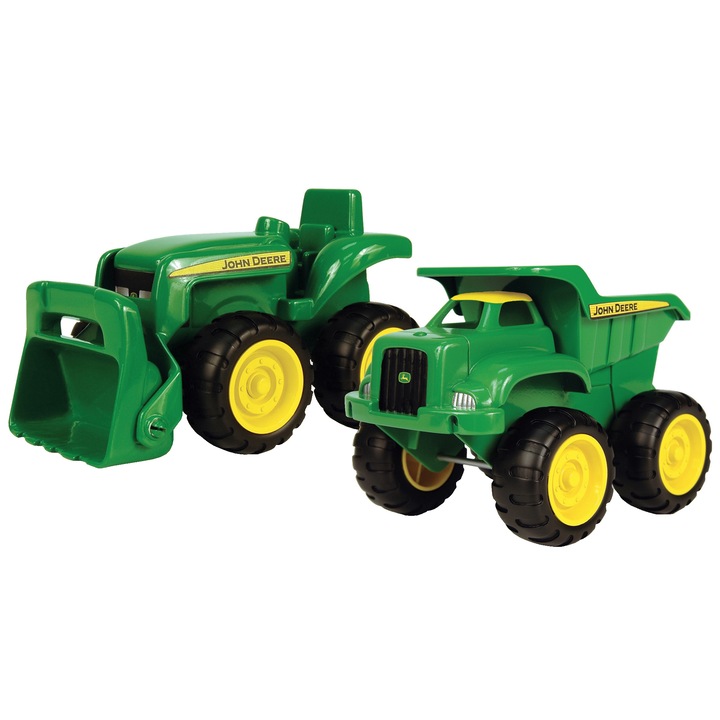 Трактор John Deere с камион