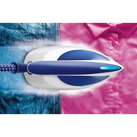 Statie de calcat Philips PerfectCare Performer GC8731/20, OptimalTemp, Talpa SteamGlide, 2400 W, 1.8 l, 390 g/min, Detartrare automata, Soft Grip, Albastru