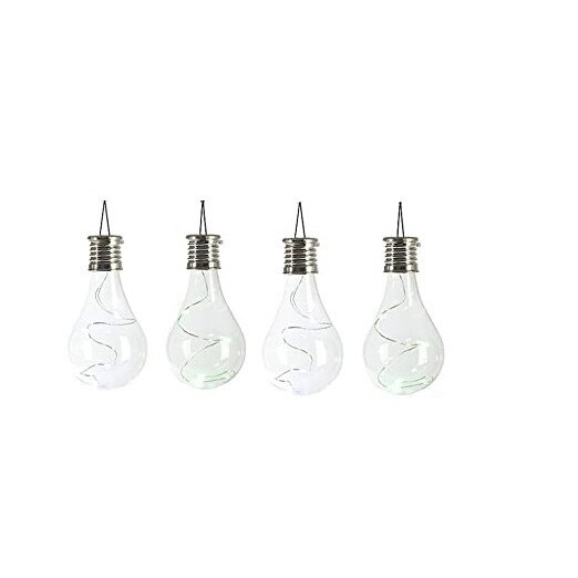 Set 4 lampi solare LED I-Glow, 6 x 10 cm