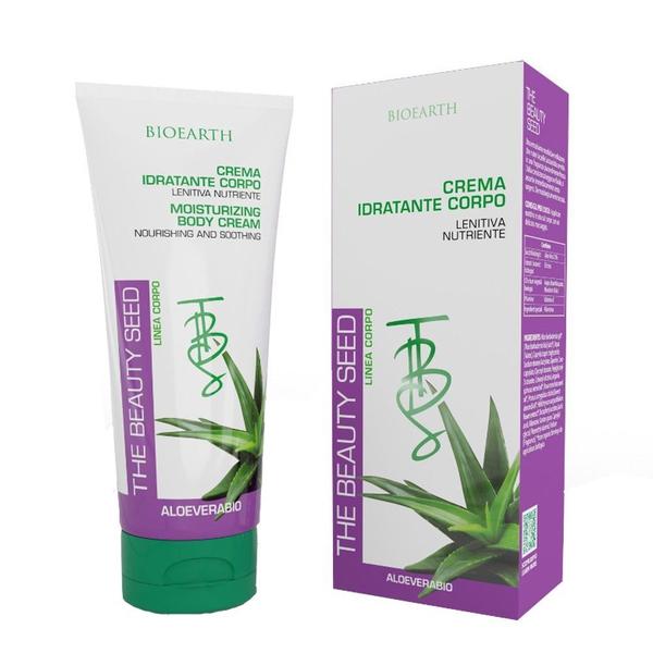 Crema de corp hidratanta cu aloe vera, Bioearth, 200ml