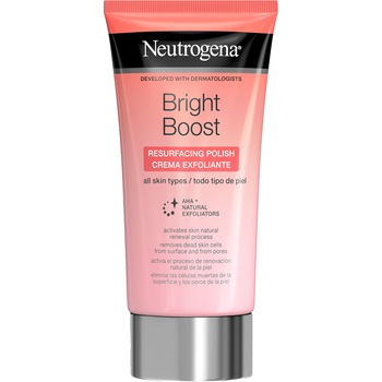Crema exfolianta pentru fata Neutrogena Bright Boost, 75 ml Crema exfolianta pentru fata Neutrogena Bright Boost, 75 ml