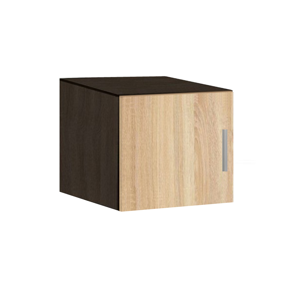 Suprapozabil, 1 Usa, Wenge + Stejar Sonoma, H40xL45xA50, PAL 18 mm