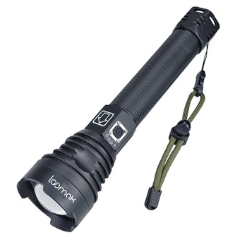Lanterna Loomax, waterproof, led, de actiune, cu acumulator si incarcare USB, 6000 lm, 11-10002 Lanterna Loomax, waterproof, led, de actiune, cu acumulator si incarcare USB, 6000 lm, 11-10002