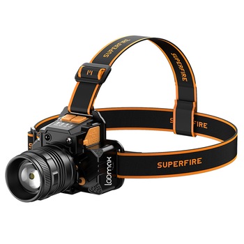 Lanterna Loomax frontala, Waterproof, Led, de actiune, cu incarcare USB, HL58 Lanterna Loomax frontala, Waterproof, Led, de actiune, cu incarcare USB, HL58