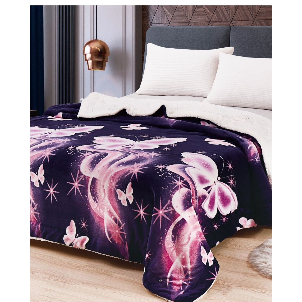 Patura Cocolino Dubla cu Blanita, Universe Butterflies, PDBF-01