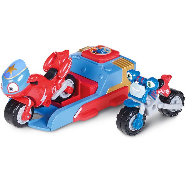 Lansator Tomy,Ricky Zoom cu 2 motociclete