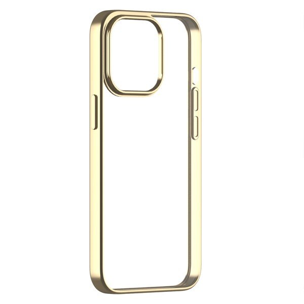 Capac Protectie Spate Cellara Colectia Electro Pentru iPhone 13 Pro Max - Auriu