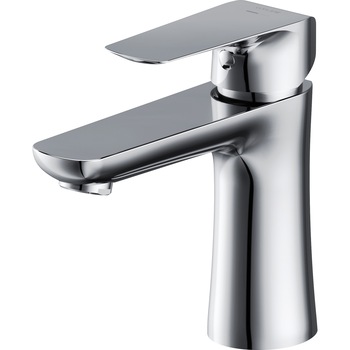 Baterie lavoar Cersanit City S951-359,cu aerator, cartus ceramic, dop Klik-Klak, Crom Baterie lavoar Cersanit City S951-359,cu aerator, cartus ceramic, dop Klik-Klak, Crom