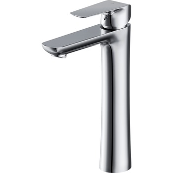 Baterie lavoar inalta Cersanit City S951-360, cu aerator, cartus ceramic, dop Klik-Klak, Crom Baterie lavoar inalta Cersanit City S951-360, cu aerator, cartus ceramic, dop Klik-Klak, Crom