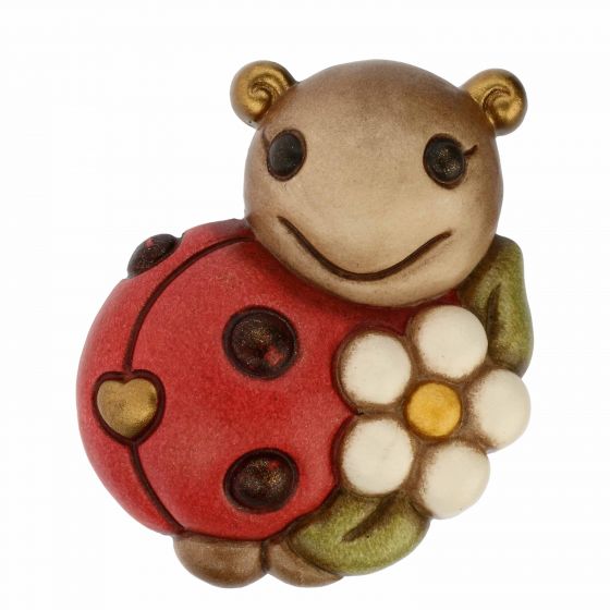 Magnet cu buburuza, ceramica THUN, model Country