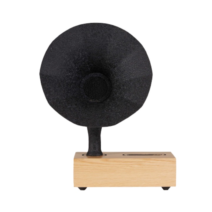 Amplificator Smartphone Acoustibox OAK, 24.5 x 15 x 40 cm