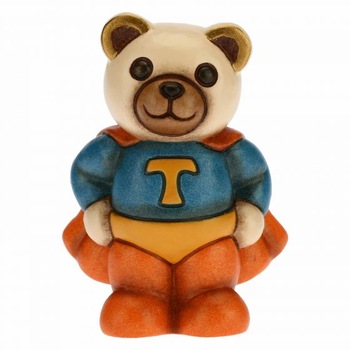 Figurina ceramica, Super Teddy, THUN, 6.8 cm Figurina ceramica, Super Teddy, THUN, 6.8 cm