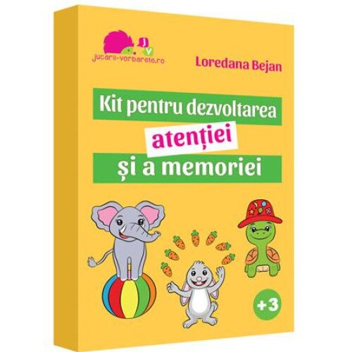 Kit pentru dezvoltarea atentiei si a memoriei, Loredana Bejan