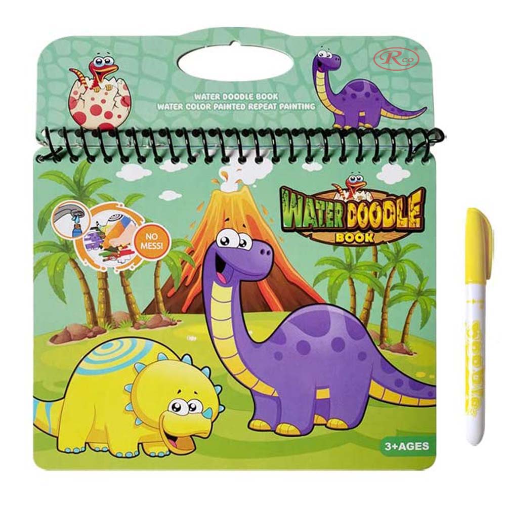 Carte de colorat (reutilizabila) cu apa, CC05 RCO®