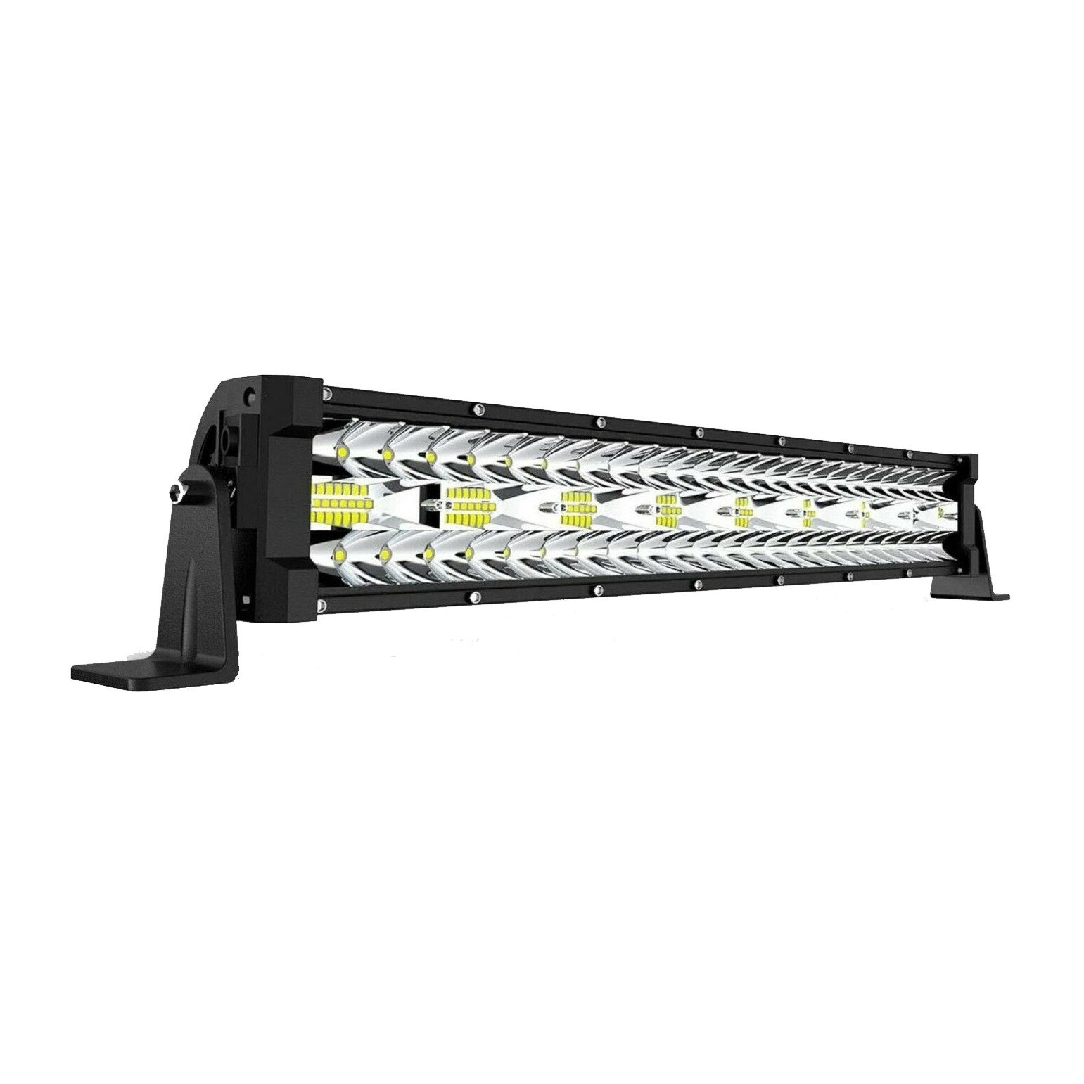 LED Bar Flexzon, 9D, 390W, 12V-24V, 56 Cm, TRI-row, Spot & Flood Combo Beam