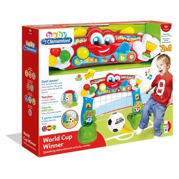 Poarta de fotbal interactiva Baby Clementoni Poarta de fotbal interactiva Baby Clementoni