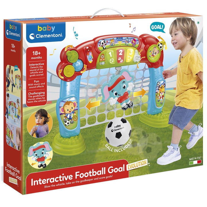 Интерактивна футболна врата Baby Clementoni