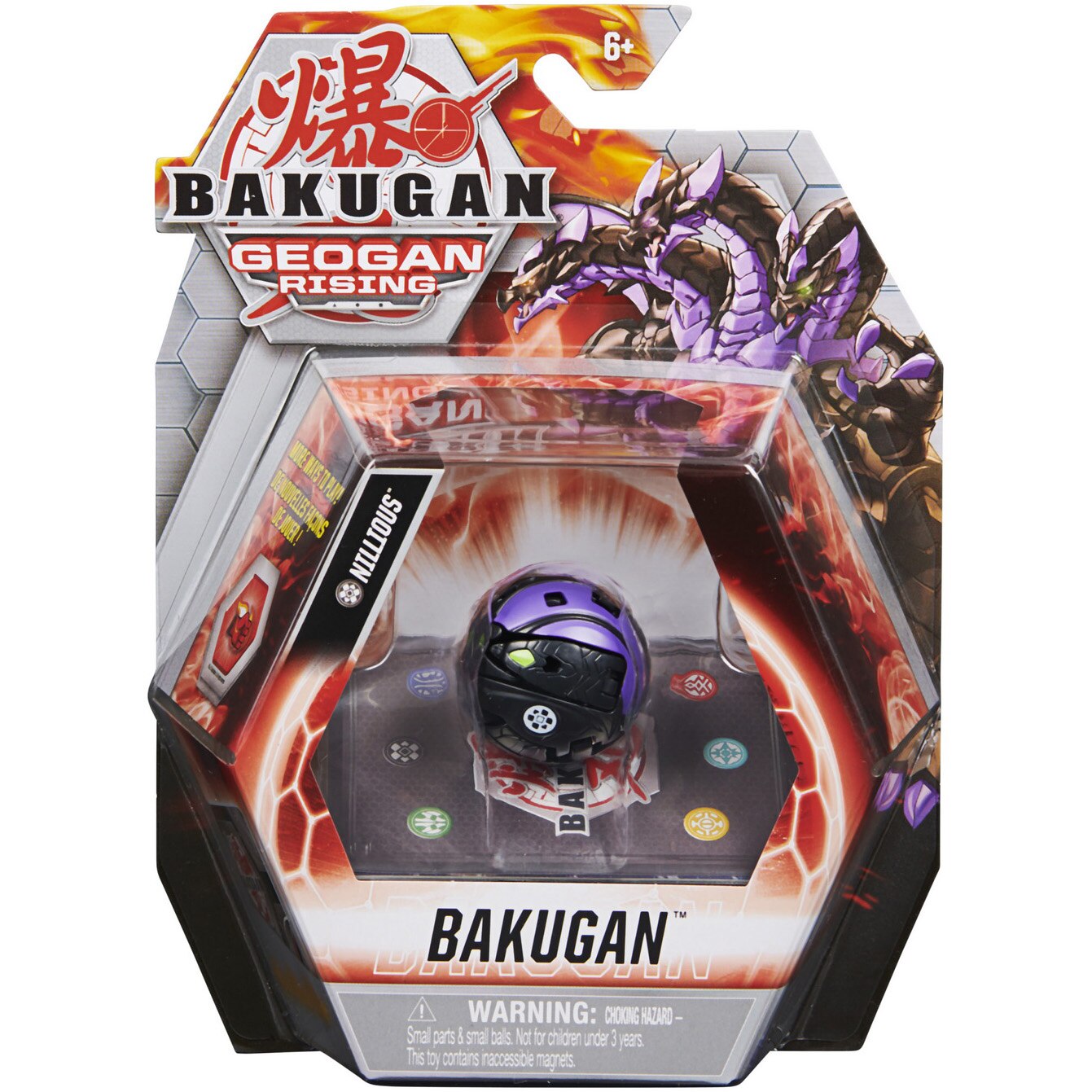 Figurina Bakugan Geogan Rising - Nillious