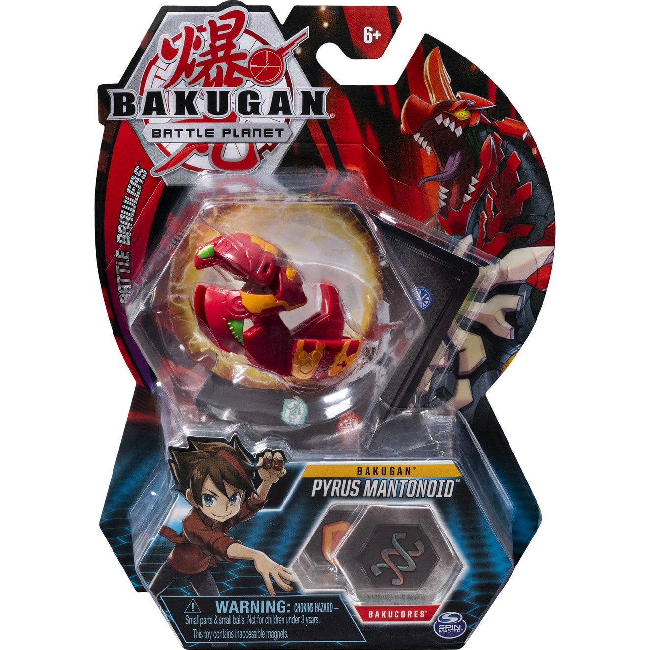 Figurina Bakugan Battle Planet - Pyrus Mantonoid
