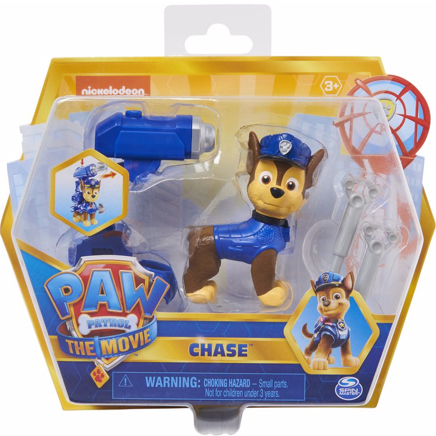 Figurina Paw Patrol The Movie - Chase