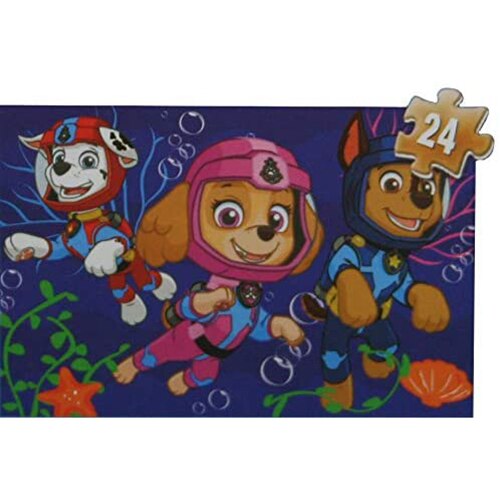 Puzzle lemn Paw Patrol 4 in 1, 12/16/20/24 piese - eMAG.ro