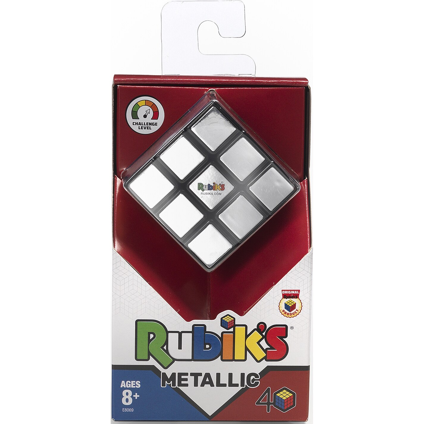 Cub Rubik, Metalic, 3x3