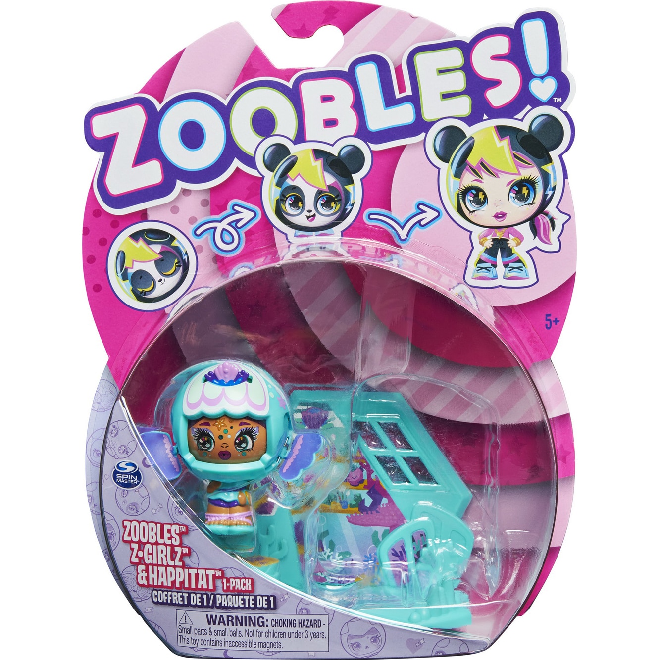 Figurina Zoobles Z-Girlz - Fetita Peste