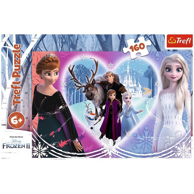 Puzzle Trefl - Disney Frozen II, Momente Vesele, 160 piese - eMAG.ro