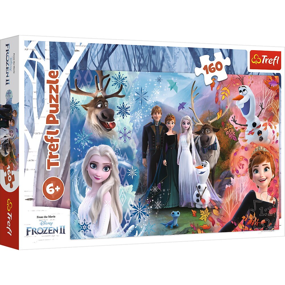 Puzzle Trefl - Disney Frozen II, Vis devenit realitate, 160 piese