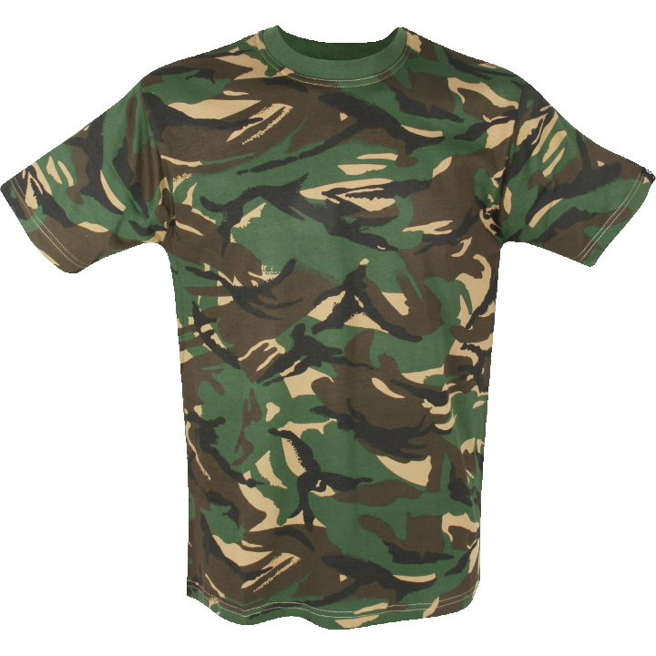 Tricou Mil-Com, 100% bumbac 170 g/mp, camuflaj