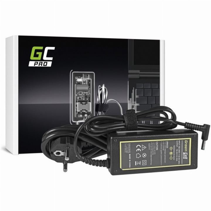 Green Cell PRO für HP 65W / 19.5V 3.33A / 4.5mm-3.0mm (AD49P)