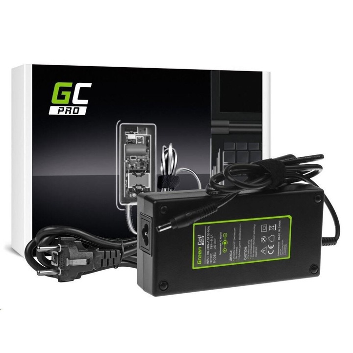 Green Cell MSI 19V 9,5A 180W, 231341, Notebook kiegészítő