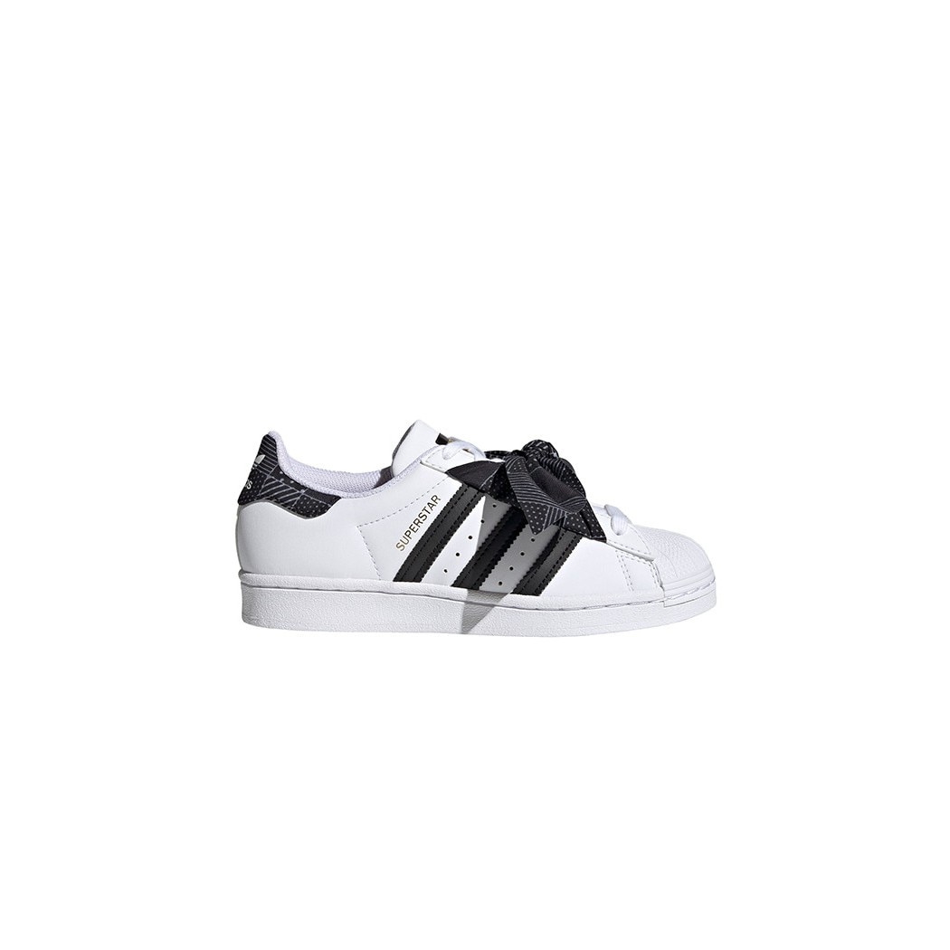 Pantofi Sport Adidas Superstar JR Q47378, Fete, Alb