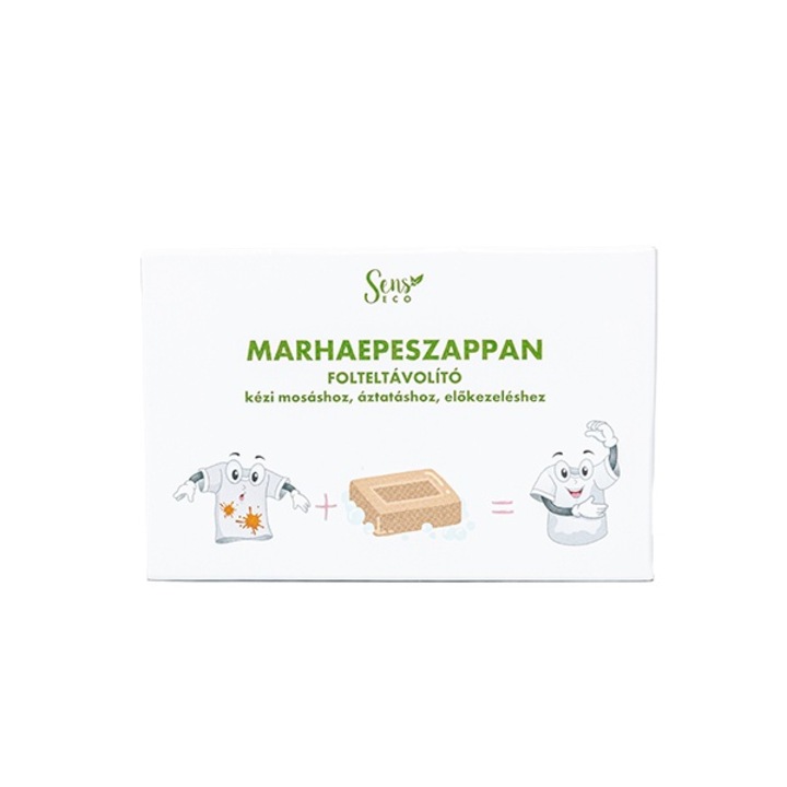 SensEco folttisztító szappan tömb, marhaepés, 140g