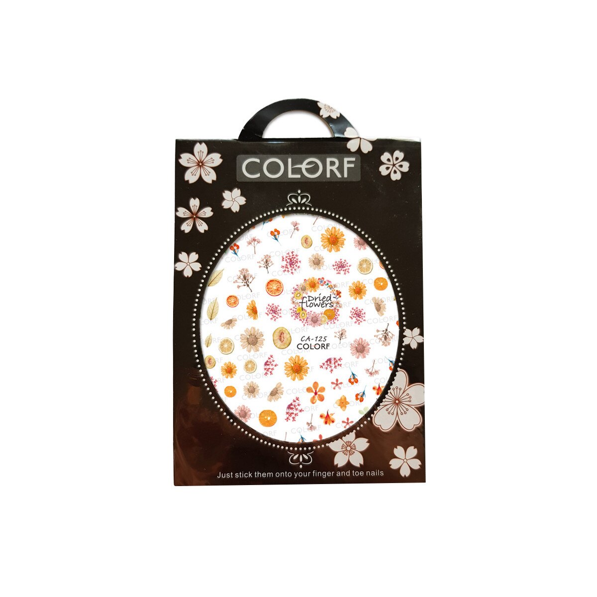 Matrita autoadezive pentru unghii, MoonbasaNails, CA-125, Multicolor