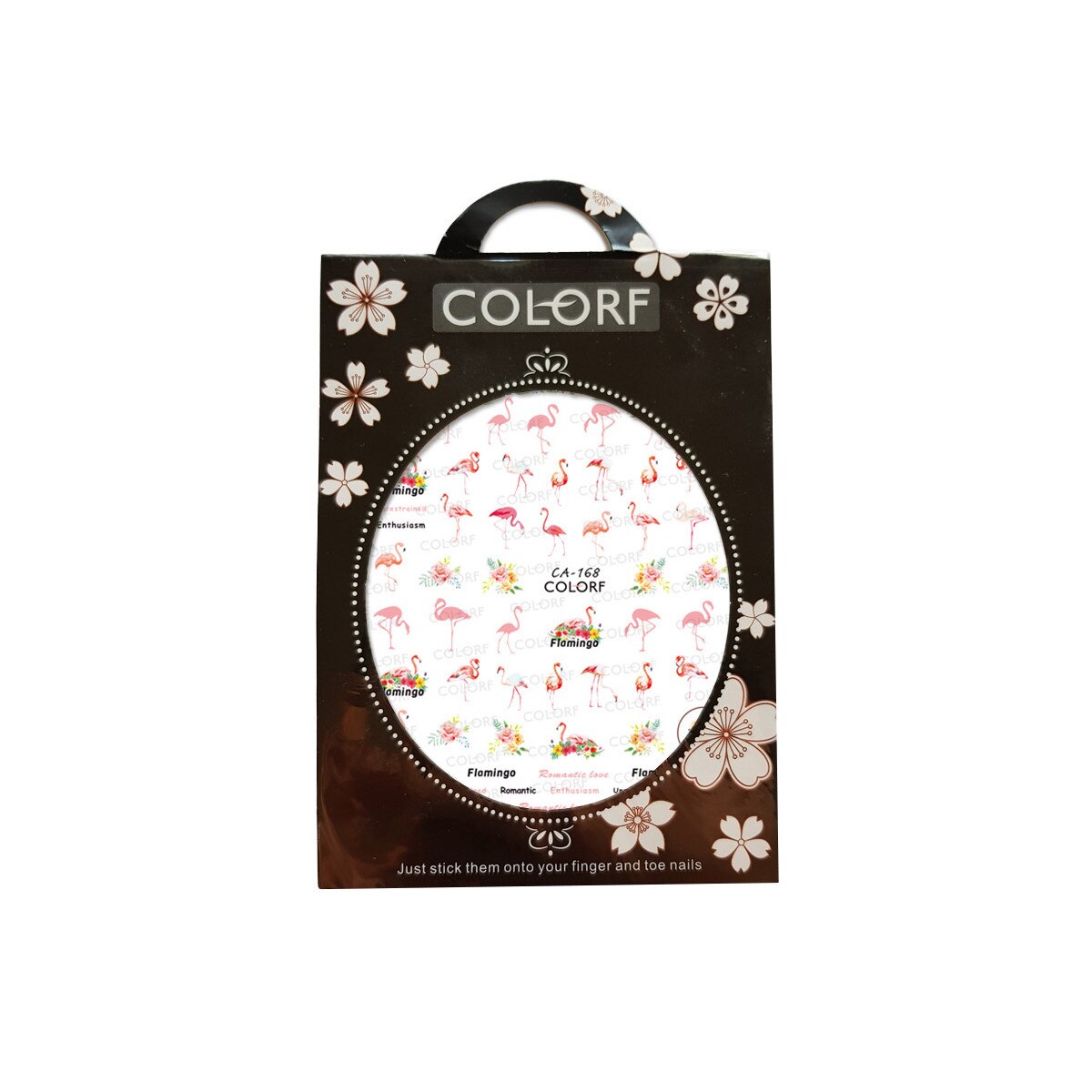 Matrita autoadezive pentru unghii, MoonbasaNails, CA-168, Multicolor