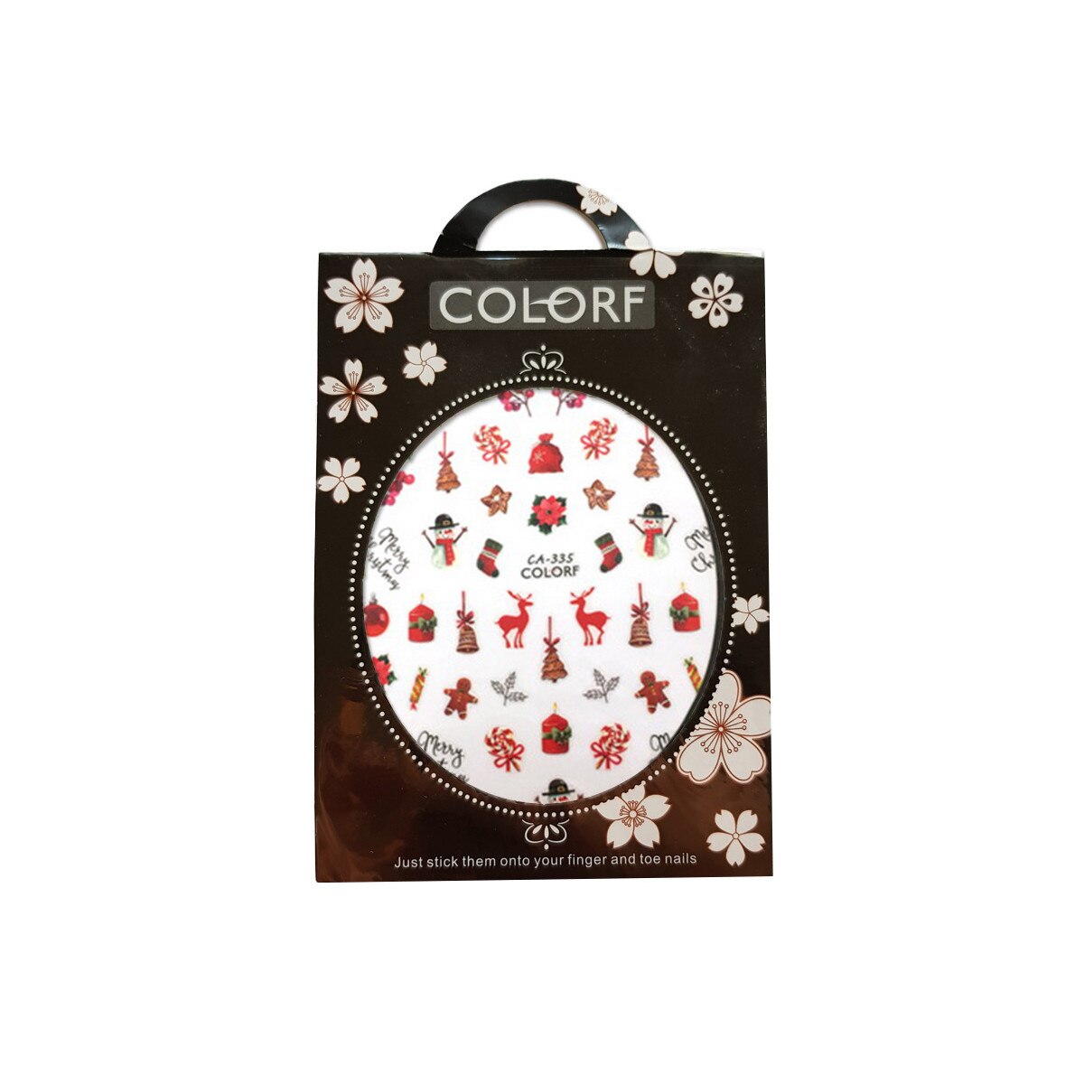 Matrita autoadezive pentru unghii, MoonbasaNails, CA-335, Multicolor