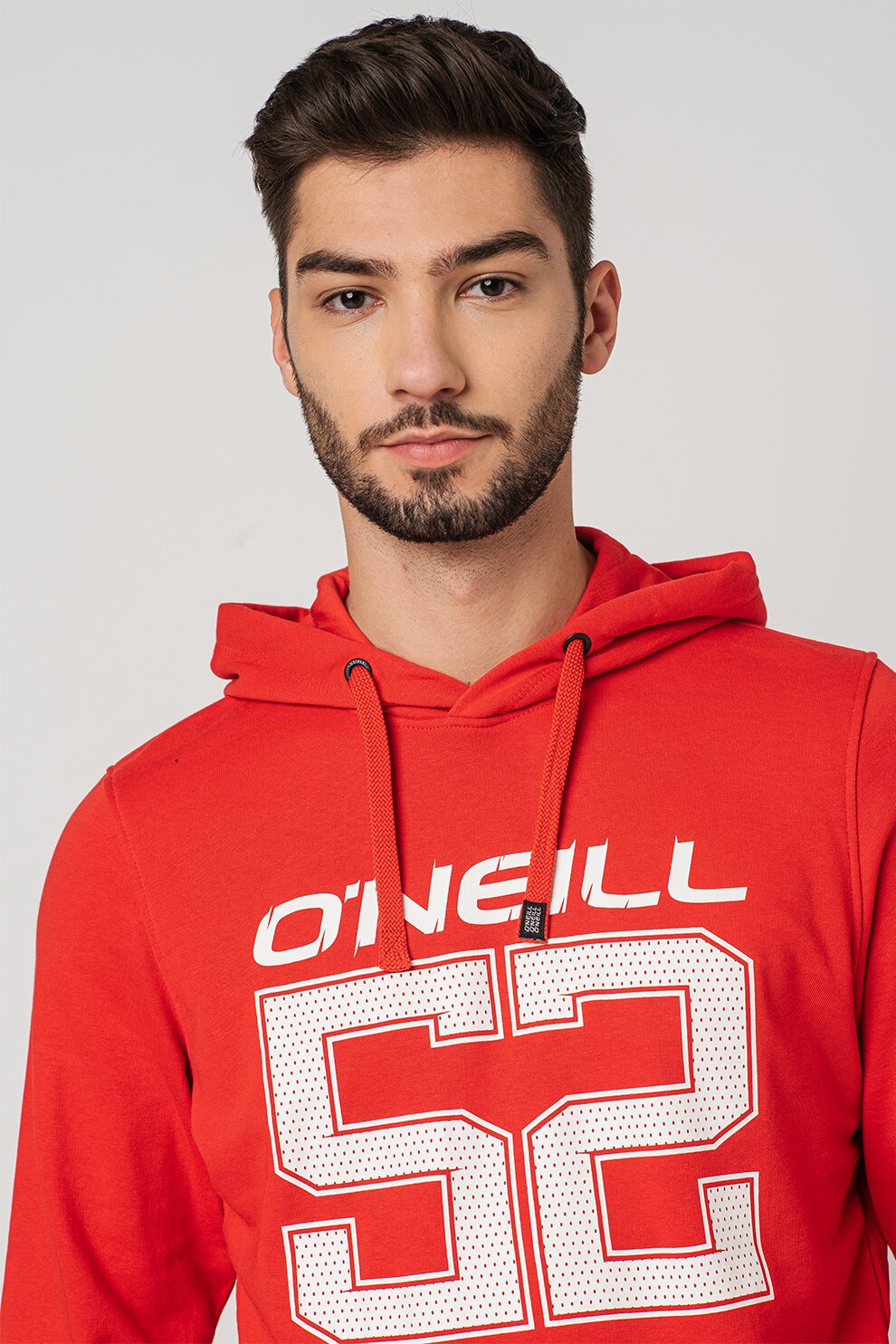 O'Neill, Hanorac cu text Irvine 52, Rosu/Alb