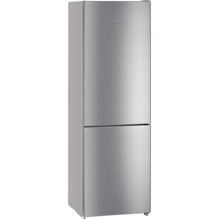 Combina frigorifica Liebherr KGNl 1860-3, 310 l, Clasa E, NoFrost, DuoCooling, Raft sticle, H 186.1 cm, Argintiu