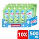 Rezerva sapun lichid, BABA, cu parfum de lime antibacterian, 10x500 ml