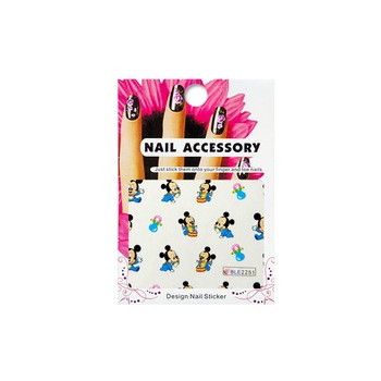 Tatuaj sticker cu efect acrilic, MoonbasaNails, BLE2251, Multicolor Tatuaj sticker cu efect acrilic, MoonbasaNails, BLE2251, Multicolor