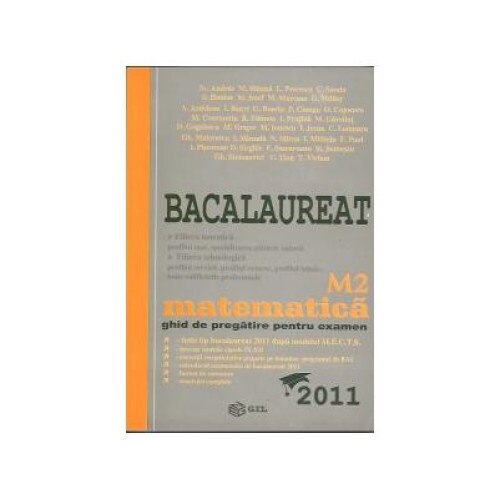 Bacalaureat 2011 Matematica M2, Mihai Baluna