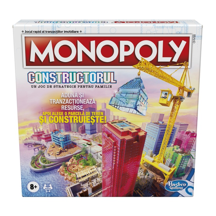 Monopoly Constructorul játék, román nyelv