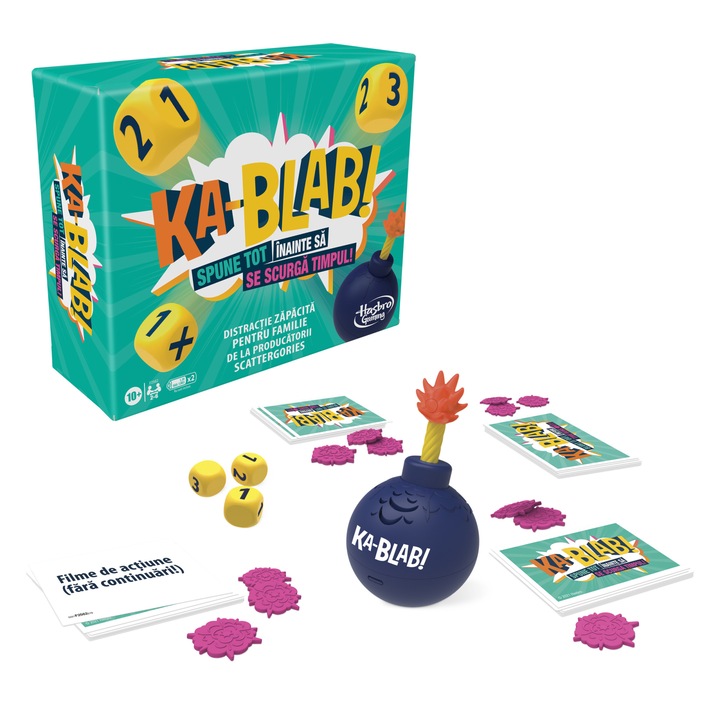 Hasbro Gaming - Kablab Játék, Román nyelvű