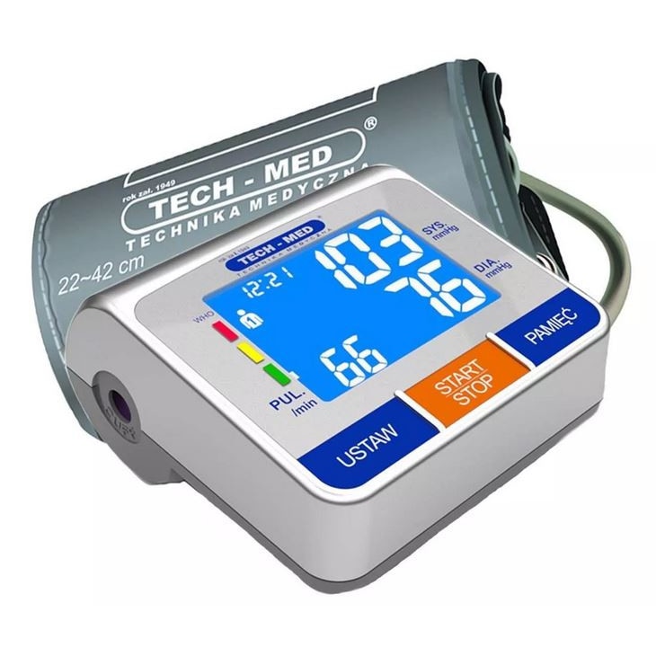 Tensiometru pentru brat Tech-Med TMA-500Pro, afisaj digital, Gri