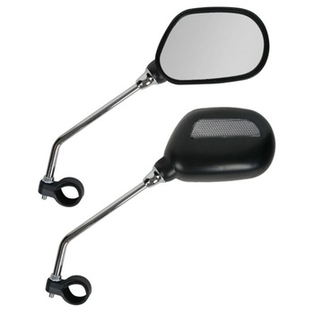 Set 2 oglinzi pentru bicicleta, Zola®, cu banda reflectorizanta, din metal si plastic Set 2 oglinzi pentru bicicleta, Zola®, cu banda reflectorizanta, din metal si plastic