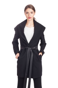 Jacheta casual, Giorgal, Virginias, cu centura Jacheta casual, Giorgal, Virginias, cu centura